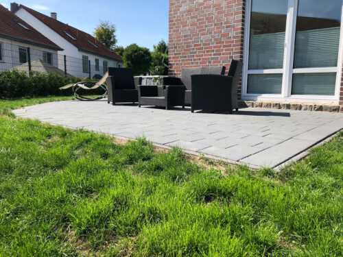 Betonpflaster Terrassenbereich